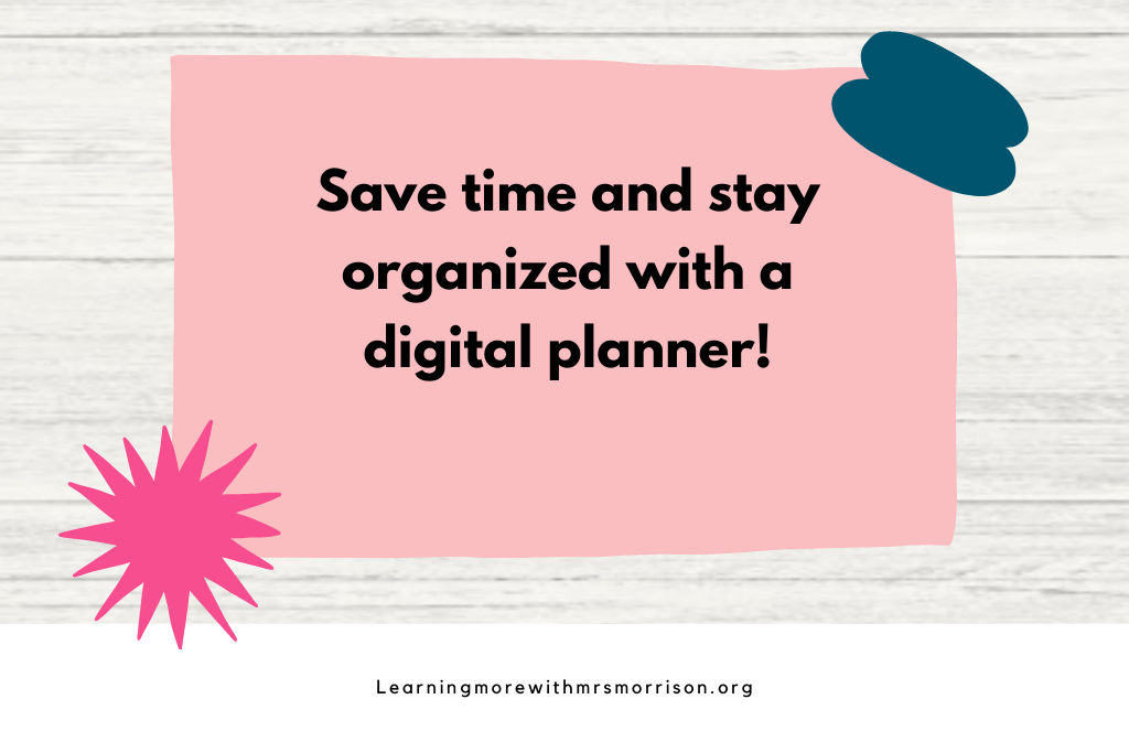 Using a digital planner allows you to color code everything.