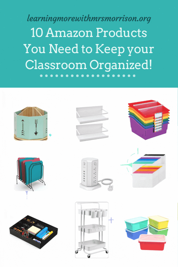 Amazon Finds for an organized classroom