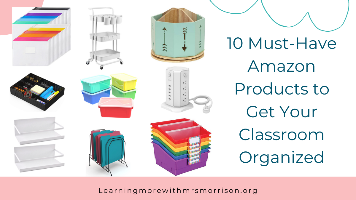 Items to help with classroom organization