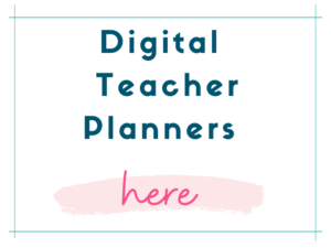 Digital Teachers Planner