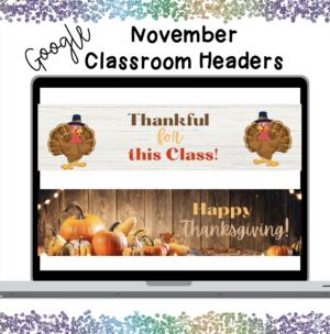 Cute Google Classroom Headers