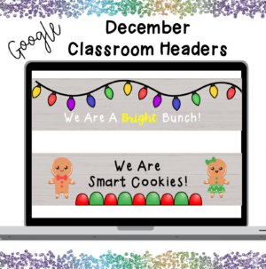 Christmas Google Classroom Banners